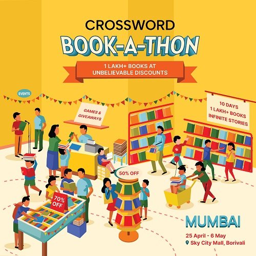 Crossword Book-A-Thon: India's Grandest Summer Book Fair Debuts in Mumbai 8 31774 Crossword Book