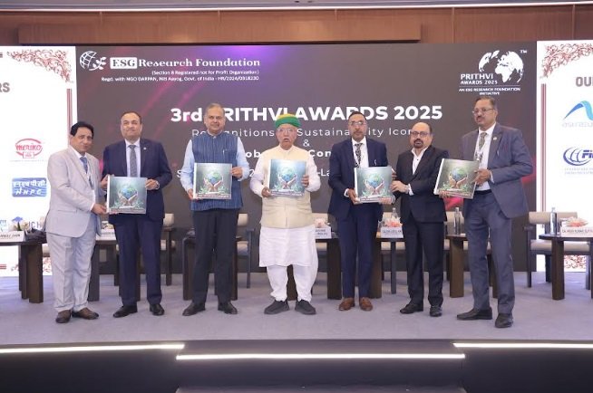 3rd Prithvi Award Solidifies India's ESG Mandate: ESG Research Foundation Recognizes Corporate Excellence in Sustainability 1 33329 award K6Eu5Z
