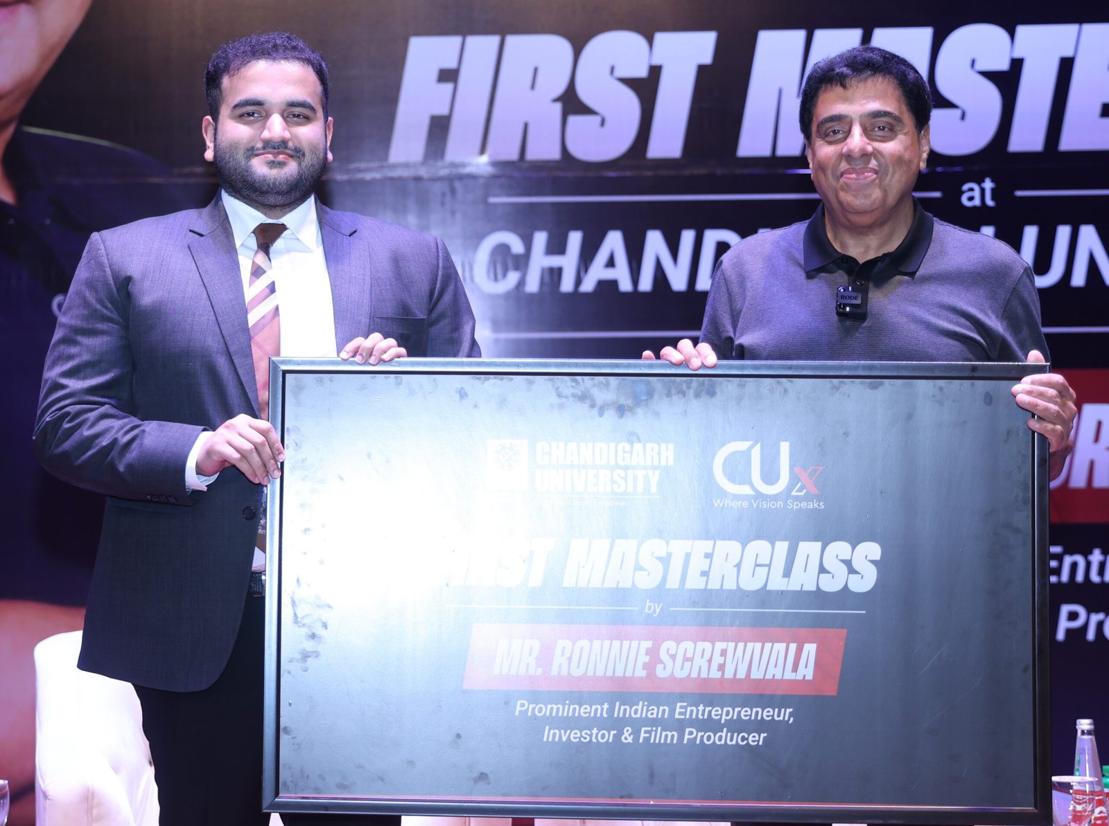 Staying Relevant in Changing World and Keep Learning is Key to Success, says Ronnie Screwvala During Masterclass at Chandigarh University 8 33503 chandigarh1410 L12b77 scaled